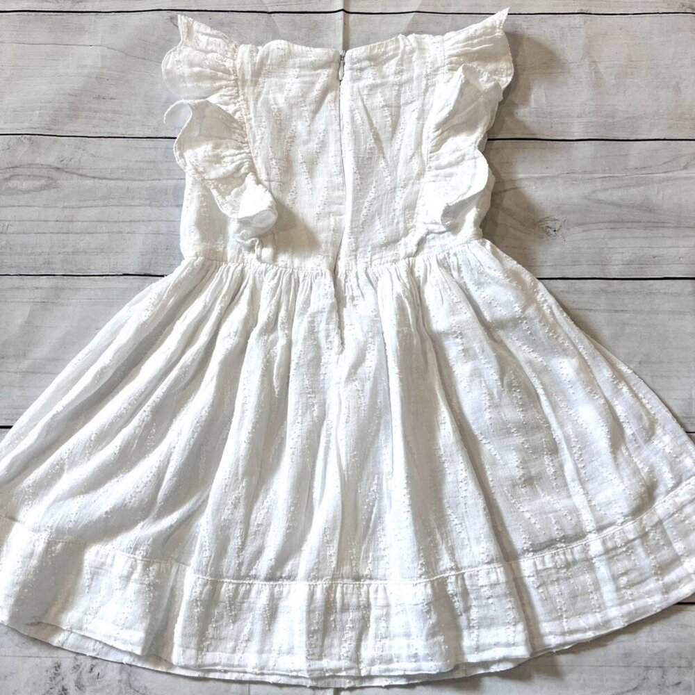 🆕NWT Morley White Ruffle & Pleats Dress